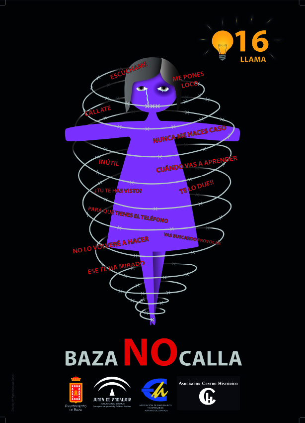 Cartel del 25 nov Baza no calla
