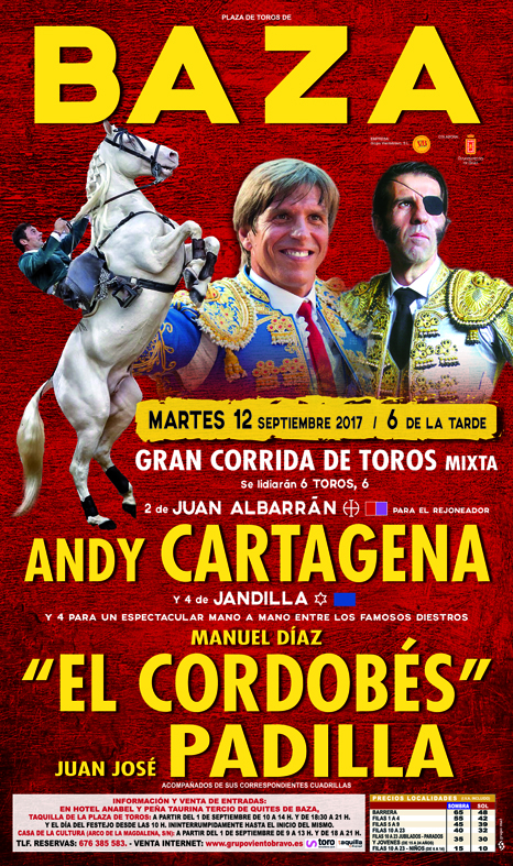 cartel taurino feria2017