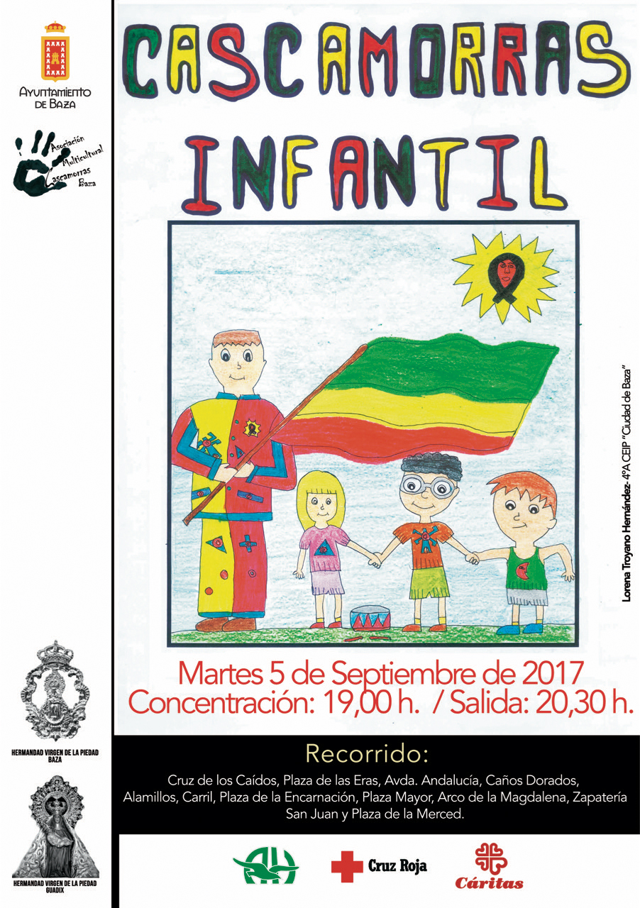 CArtel CAscamorras Infantil2017