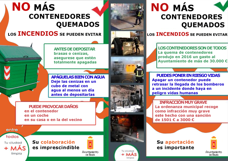 parte trasera octavillas contenedores quemados 2