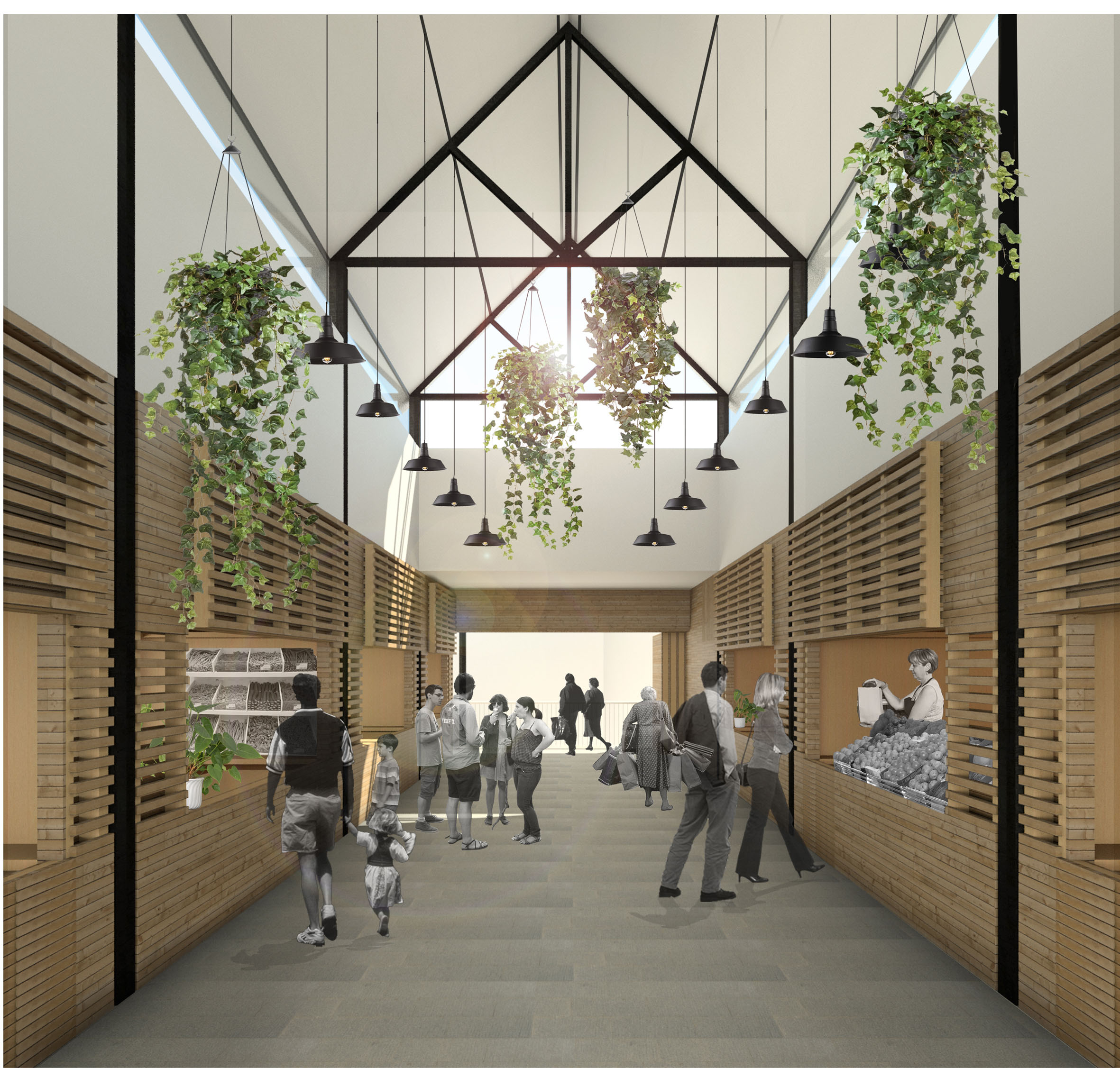 imagen interior Plaza de Abastos