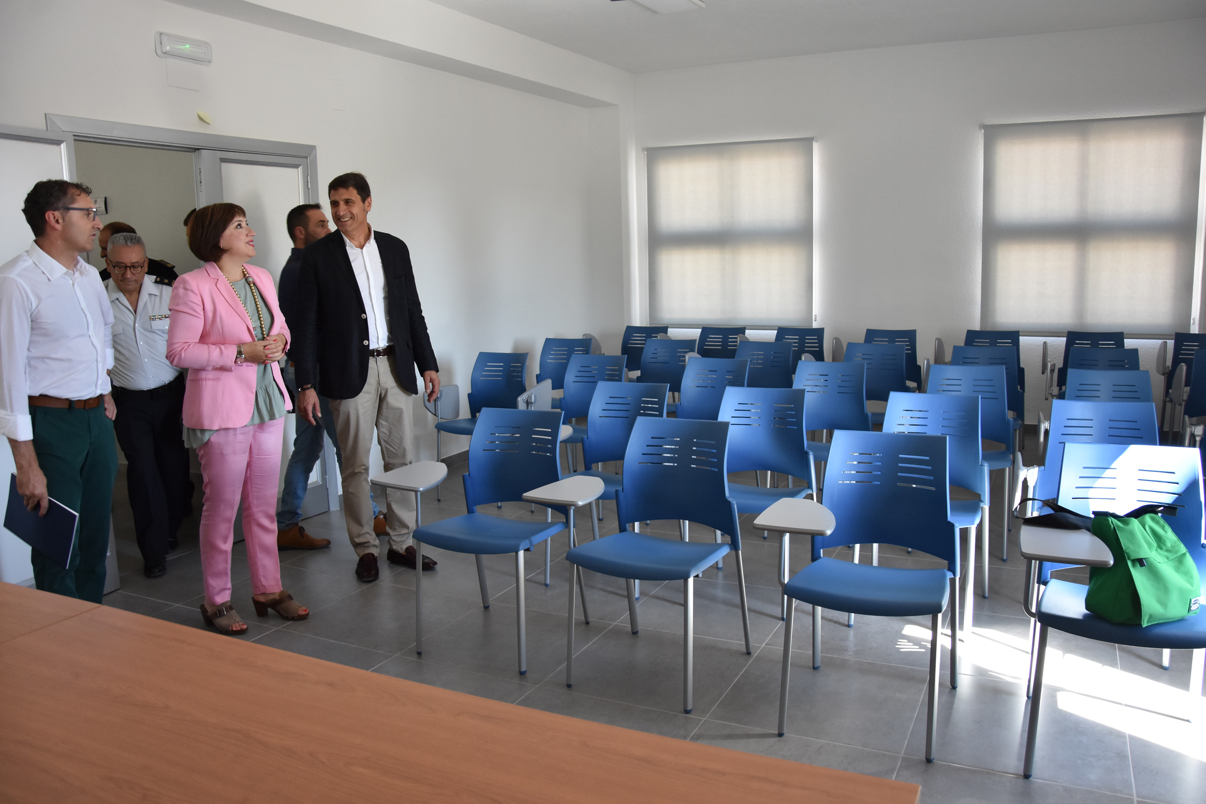 Aula de formación de la nueva jefatura de la Policía Local