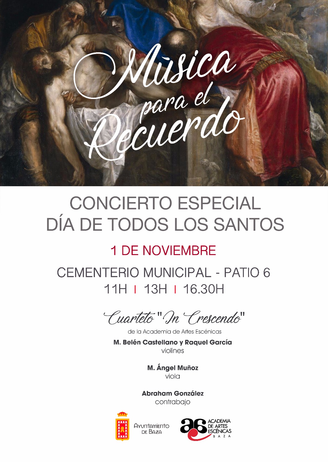 El 1 de noviembre actuará el cuarteto In Crescendo