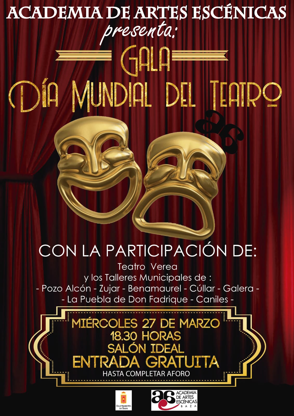 Gala Día Internalcional del Teatro en Baza