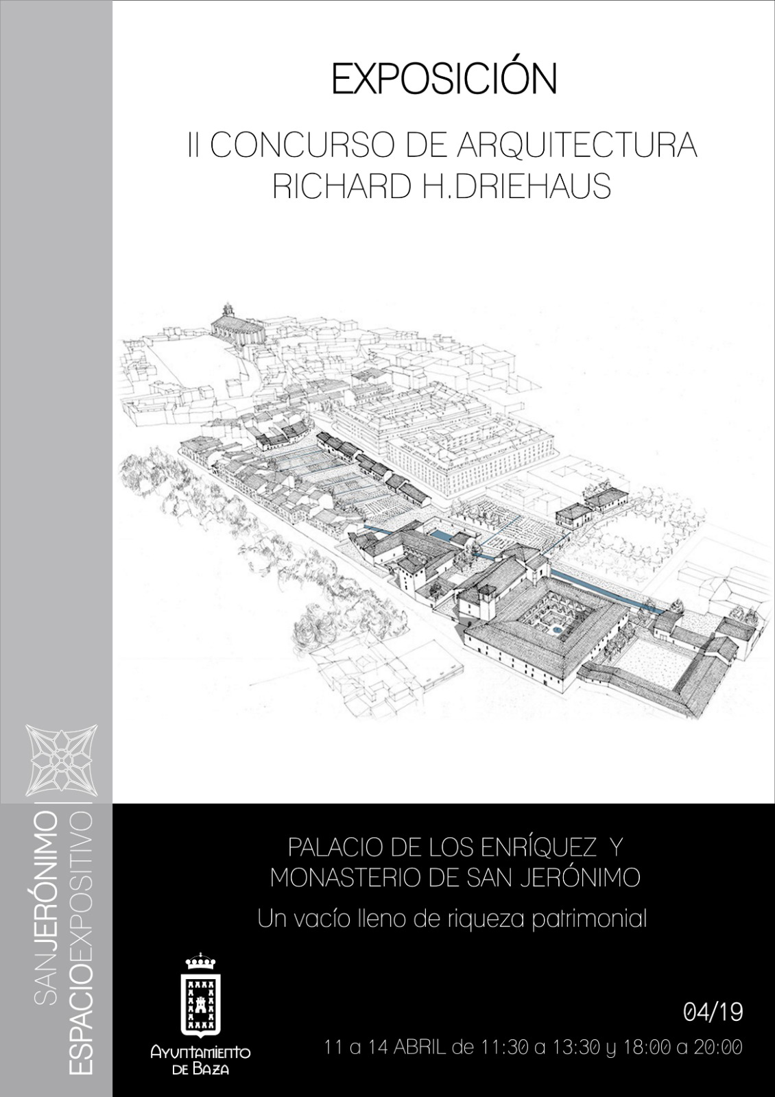 Cartel de la exposición en San Jerónimo