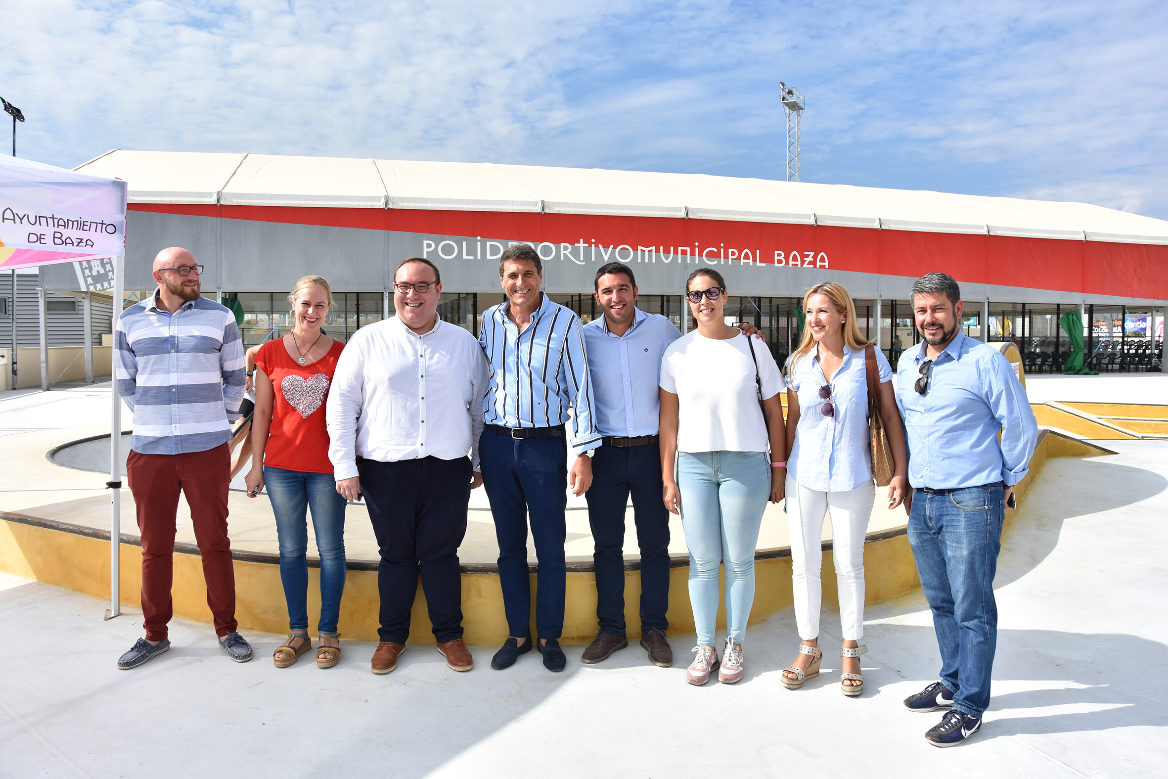 Inauguración del skatepark de Baza 