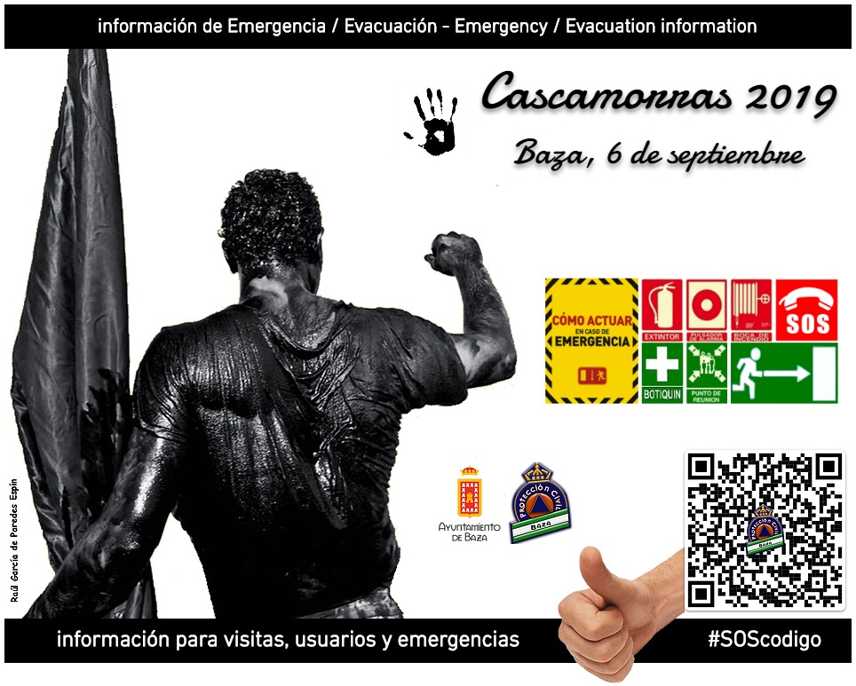 cartel Cascamorras seguro en Baza