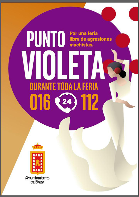 El punto violeta estará ubicado en el ferial de Baza