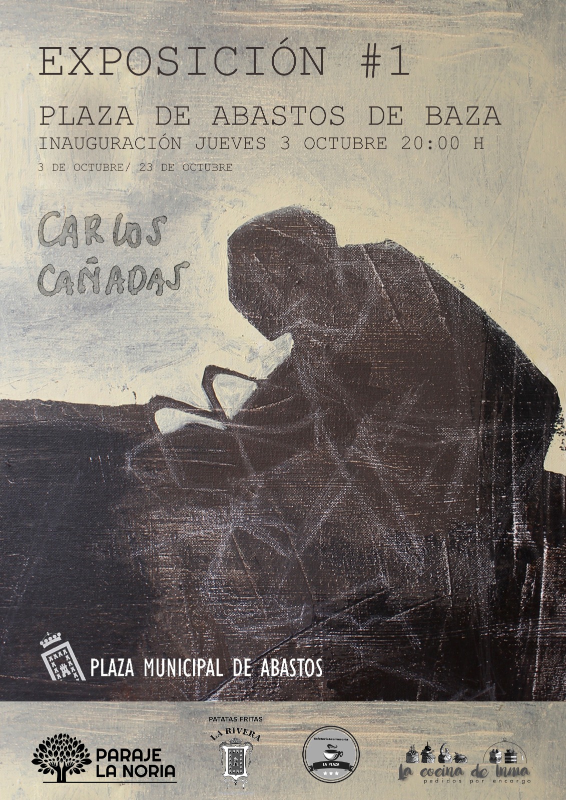 Cartel exposición Plaza de Abastos de Baza